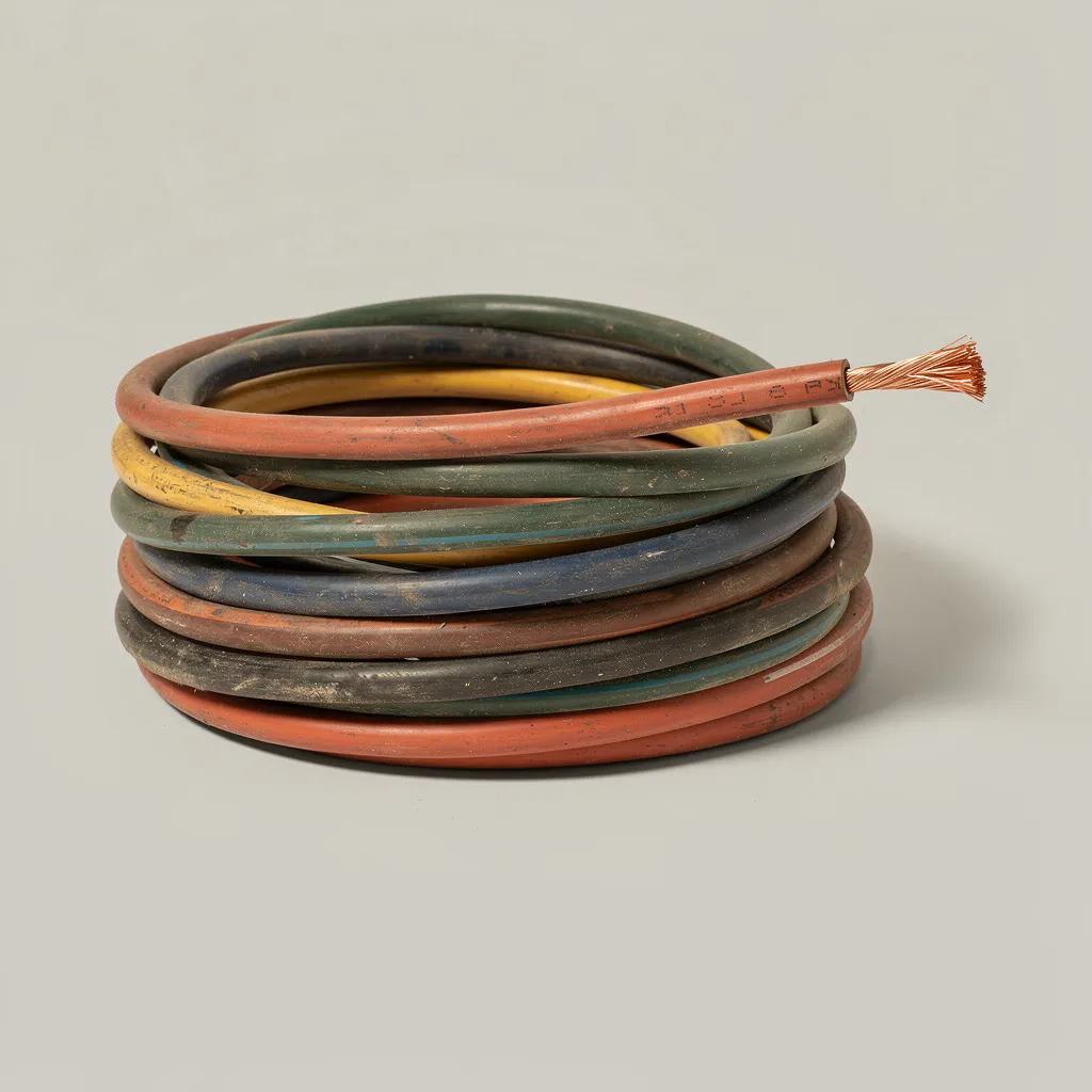 Cable and wire